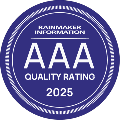 Rainmaker Information AAA Quality Rating 2025