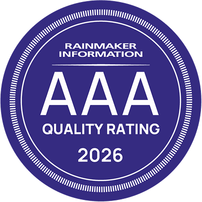 Rainmaker Information AAA quality rating 2026